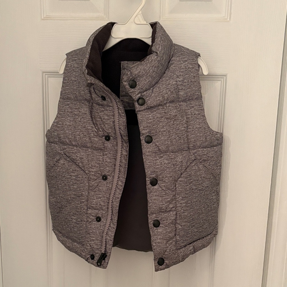 GAP Kids Charcoal Puffer Vest